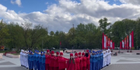 Патриотический флешмоб с символом Победы прошел в Красногорске - Regions.Ru